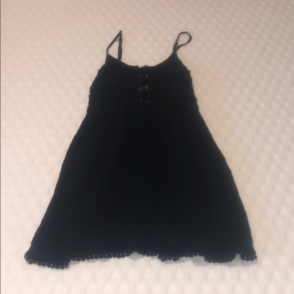 Navy blue sundress